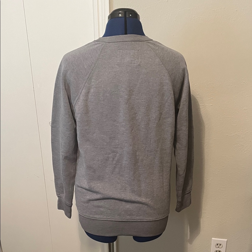 State of Mine Texas TX Women's Gray Raglan Crew Neck Sweatshirt | Size S - Picture 2 of 11